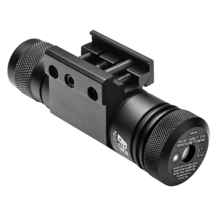 NcStar APRLSG Green Laser with Weaver Style MountBlack Anodized