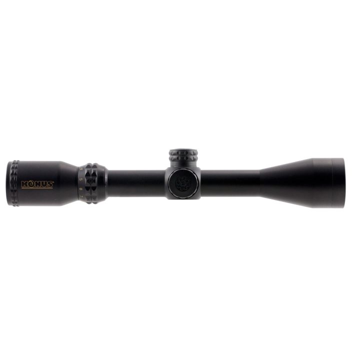 Konus 7276 KonusPro 550 Matte Black 3-9x40mm 1" Tube Dual Illuminated (Blue/Red) Engraved Ballistic 550/Dot Reticle