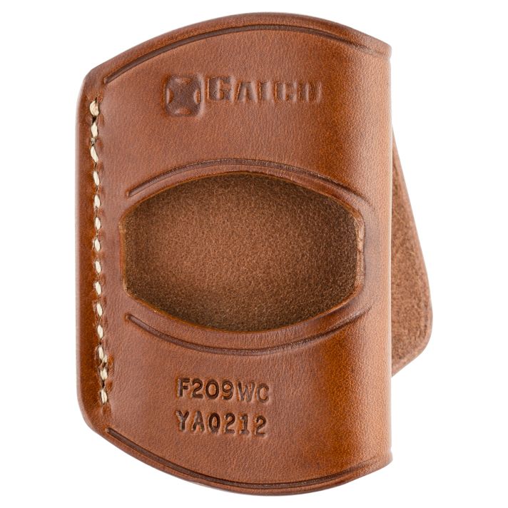 Galco YAQ212 YaquiOWB Tan Leather Belt Slide Fits 1911 Fits 3-5" Barrel Right Hand