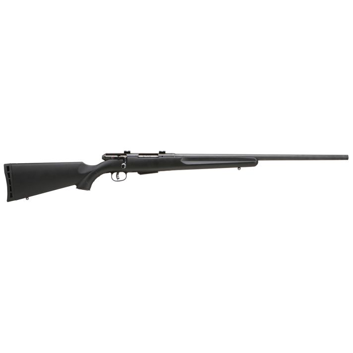 Savage Arms 19153 25 Walking Varminter Full Size 22 Hornet 4+1 22" Matte Black Heavy Barrel, Matte Black Carbon Steel Receiver Drilled & Tapped, Matte Black Fixed Varmint Synthetic Stock, Right Hand