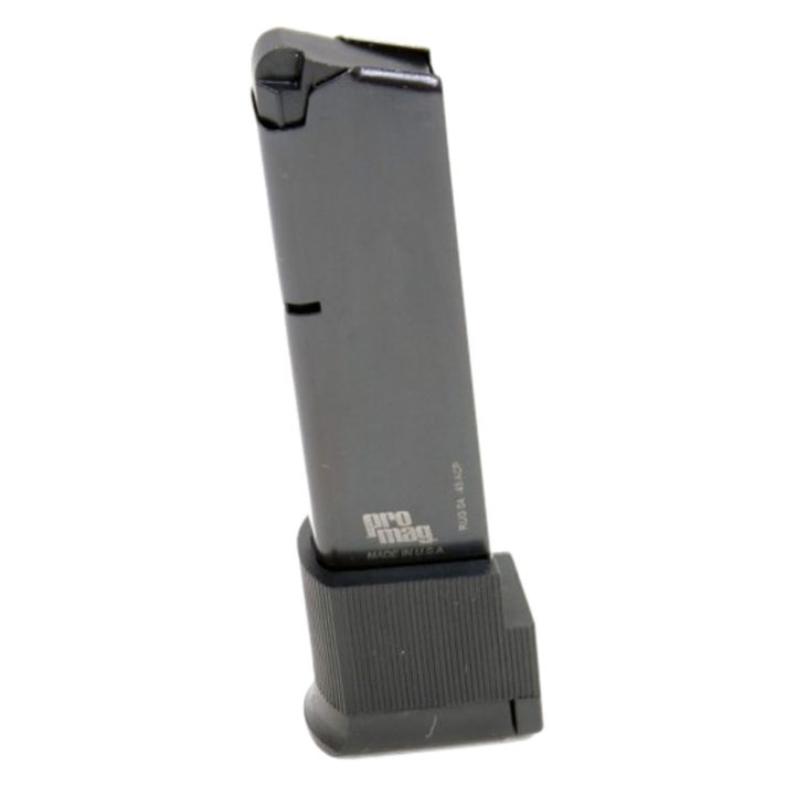 ProMag RUG04 Standard10rd Extended 45 ACP Fits Ruger P90/P97 Blued Steel