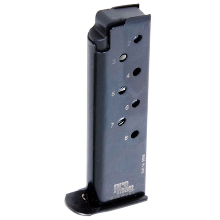 ProMag SMI16 Standard8rd Single Stack 9mm Luger Fits S&W M39 Blued Steel