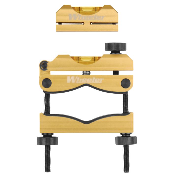 Wheeler 119050 Pro Reticle Leveling System Black/Yellow Aluminum Universal