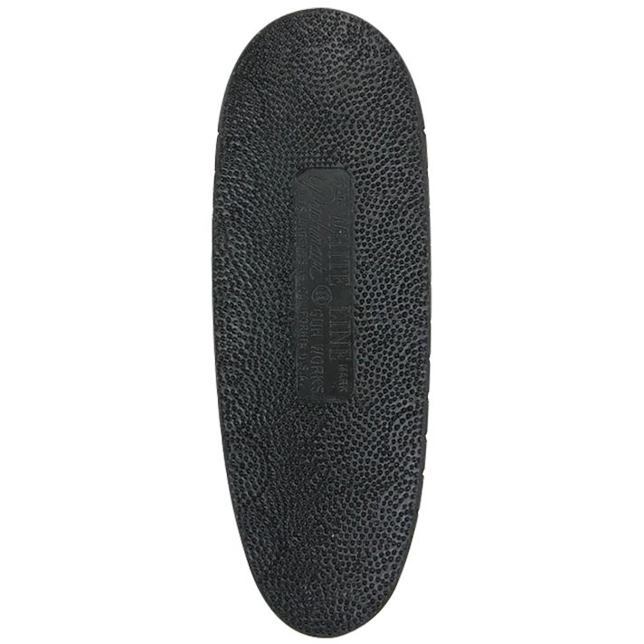 Pachmayr 00006 F325 Deluxe Field Recoil Pad Medium, Black w/White Line Rubber, Width 1.90"