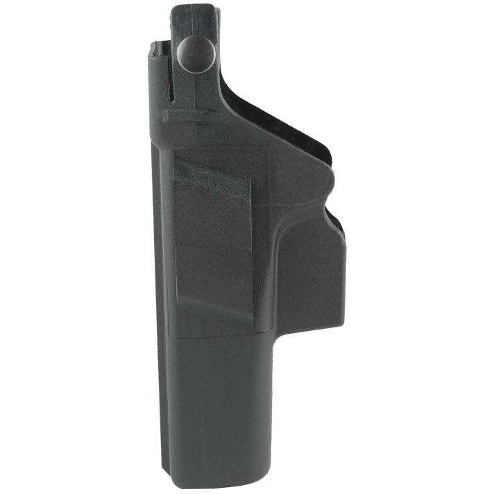 Glock HO17045 DutyHolster OWB Black Polymer w/Thumb Break Retention Strap, For Use w/Glock 17 Gen3,4&5/22 Gen 3&4 Only/31 Gen3&4, Fits 1.77" (45mm) Belt, Right Hand