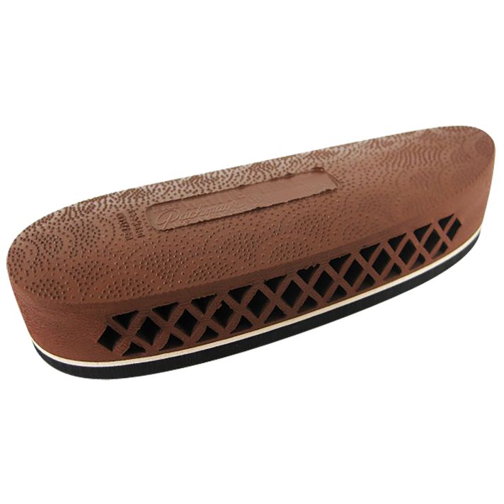 Pachmayr 00007 F325 Deluxe Field Recoil Pad Medium Brown with White Line Rubber for Shotgun