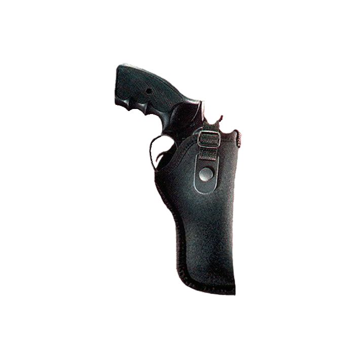 Uncle Mike's 21000 GunMate Hip Holster OWB Size 00 Black Tri-Laminate Belt Loop Fits Small Frame Revolver Fits 2.50
