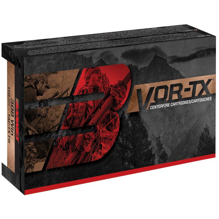 Barnes Bullets 21565 VOR-TX Rifle 30-06Springfield 168gr Tipped TSX Boat Tail 20 Per Box/10 Case