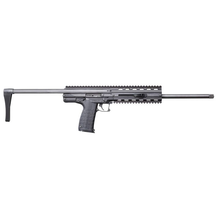 Kel-Tec CMR30BLK CMR 30Compact 22 WMR 30+1 16.10" Black Steel Threaded Barrel, Black Aluminum w/Picatinny Rail Receiver, Black Collapsible Stock, Black Polymer Grip Ambidextrous