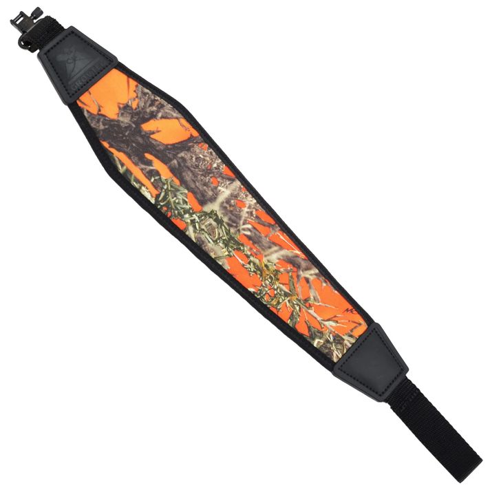 GrovTec US Inc GTSL32 GTTrueTimber Blaze Orange Nylon 48" OAL Adjustable Rifle/Shotgun