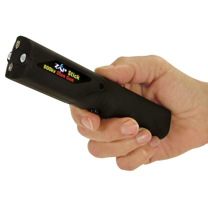 Zap ZAPSTK800FB Zap Stick Stun Gun Close Contact Black Plastic