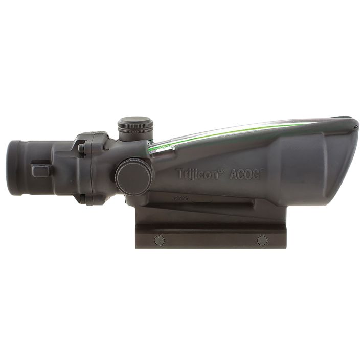 Trijicon 100156 ACOGBlack Hardcoat Anodized 3.5x35mm Illuminated Green Horseshoe .223/5.56 BDC Reticle