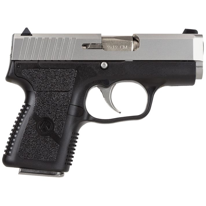 Kahr Arms CM9093 CM99mm Luger 6+1, 3.10" Stainless Steel Barrel, Matte Serrated Stainless Steel Slide, Black Polymer Frame, Black Textured Polymer Grip, No Safety, Right Hand