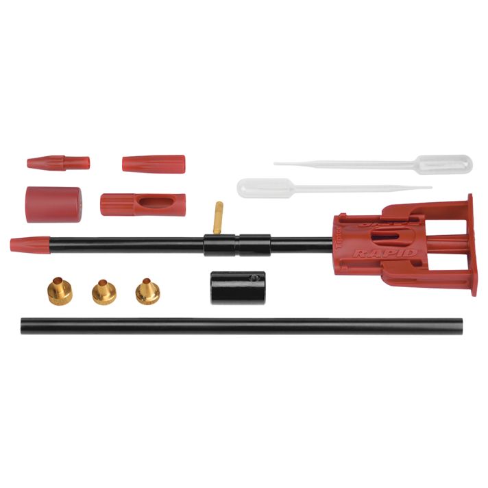 Tipton 777999 Rapid Bore Guide Kit AR Platform Firearm Aluminum 13 Pieces Includes Muzzle Guides