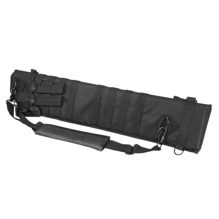 NcStar CVSCB2917B VISM Shotgun Scabbard Black 600D PVC 29"- 34.75"
