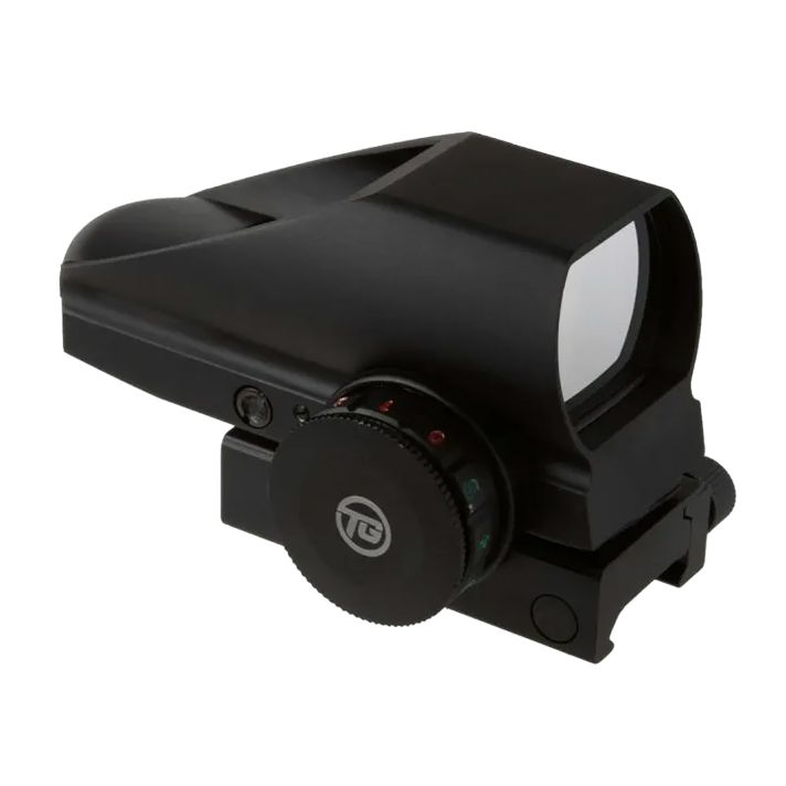 Truglo TG8380B Tru-Brite Dual Color 1x 34mm Multi-Reticle Dual Illuminated Red/Green 4 Pattern CR2032 Lithium Black