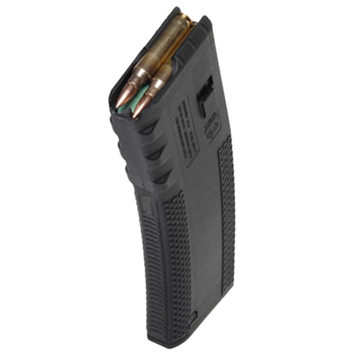 Troy Ind SMAGSIN00BT00 BattleMag30rd 223 Rem/5.56x45mm Fits AR-15/FN SCAR/M16/M4/H&K 416 Black Polymer
