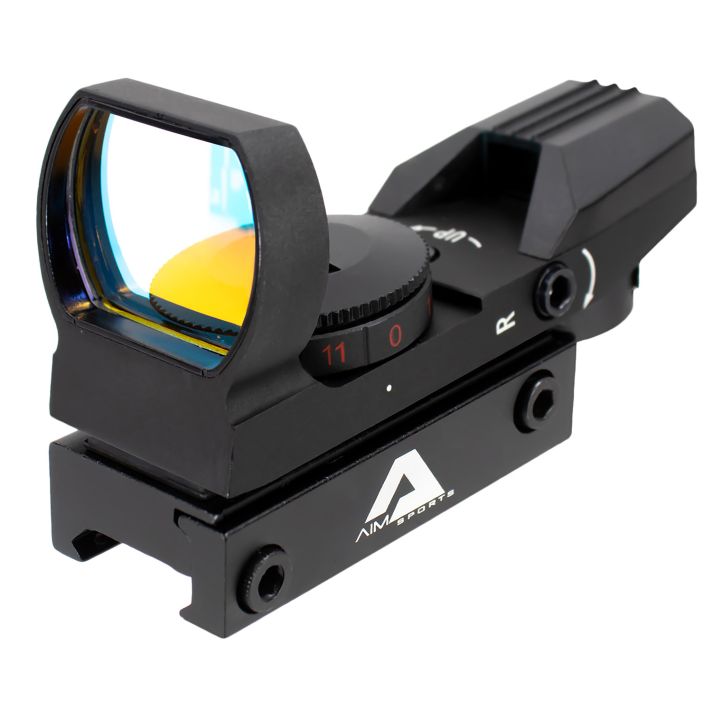 Aim Sports RT401 Reflex Sight Classic Edition Matte Black 1x34mm Red Multi Reticle