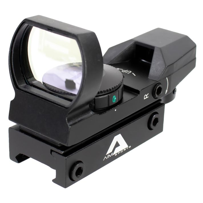 Aim Sports RT403 Reflex Sight Classic Edition Matte Black 1x34mm Red/Green Multi Reticle