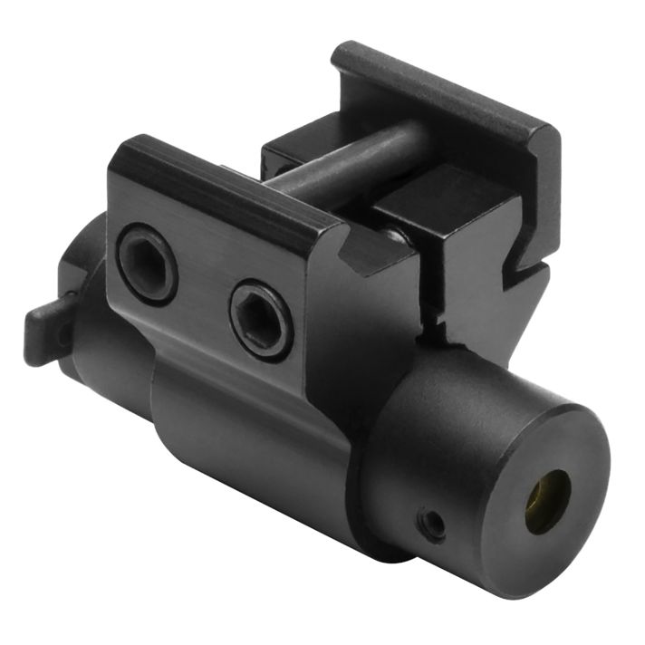 NcStar ACPRLS Compact Red Laser with Weaver MountBlack Anodized