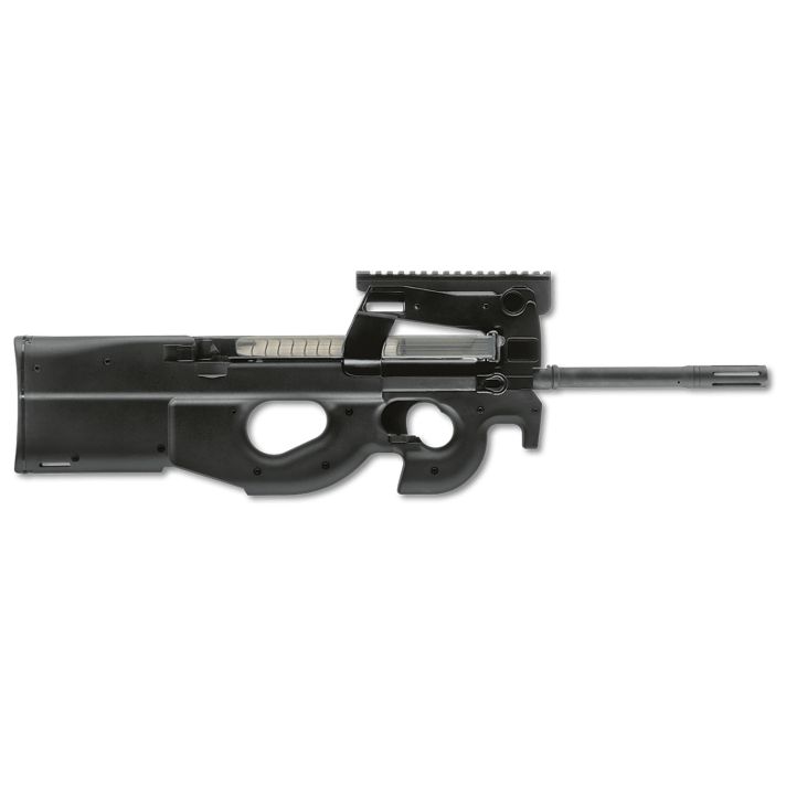 FN 3848950440 PS905.7x28mm 10+1 16" Black Ported Barrel, Black w/Picatinny Rail Aluminum Receiver, Matte Black Synthetic Bullpup w/Thumbhole Stock, Ambidextrous