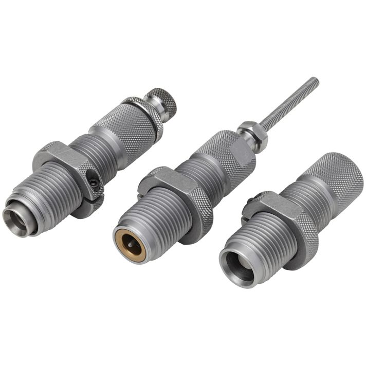 Hornady 546554 Custom Grade Series II 3 Die Set for 45 ACP 45 Win Mag 45 Auto Rim Includes Sizer Seater Expander