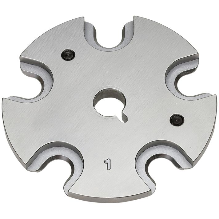 Hornady 392645 Lock-N-Load Shell Plate #45 Silver Multi Caliber Steel