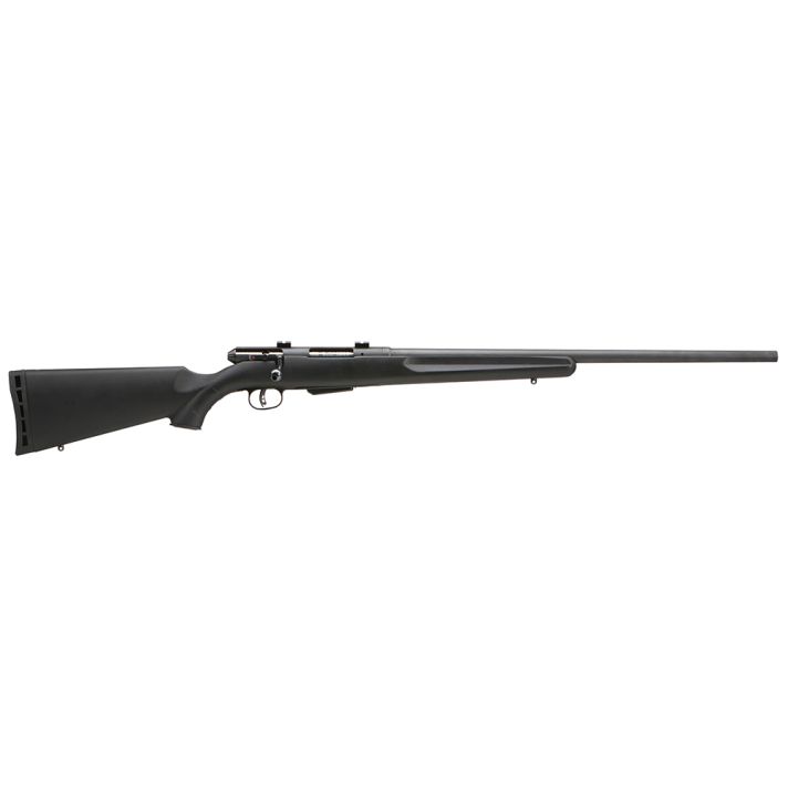 Savage Arms 19740 25 Walking Varminter Full Size 17 Hornet 4+1 22" Matte Black Heavy Barrel, Matte Black Carbon Steel Receiver Drilled & Tapped, Matte Black Fixed Varmint Synthetic Stock, Right Hand