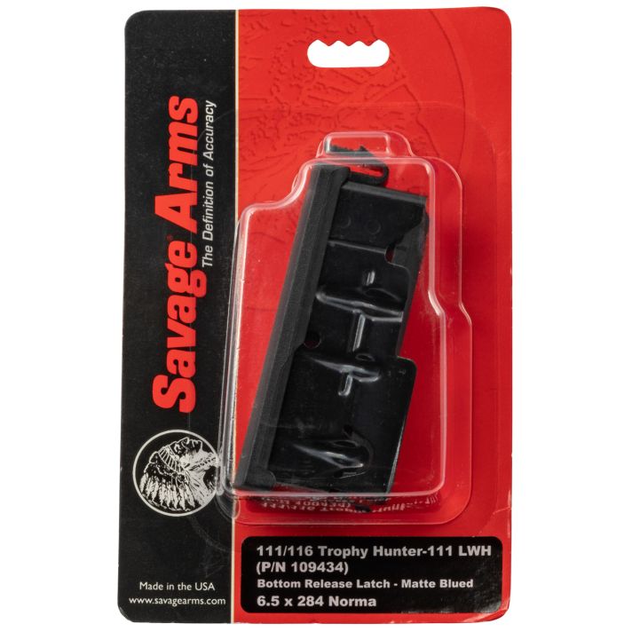 Savage 55234 OEM6.5x284 Norma Savage Axis, 10, 110, 11, 16 4rd Blued Detachable