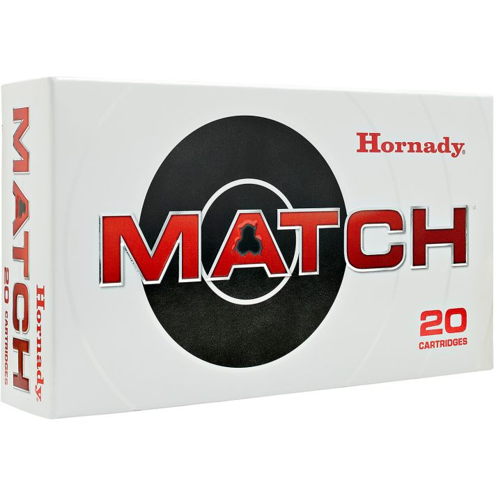 Hornady 8105 Match308Win 178gr Boat Tail Hollow Point 20 Per Box/10 Case