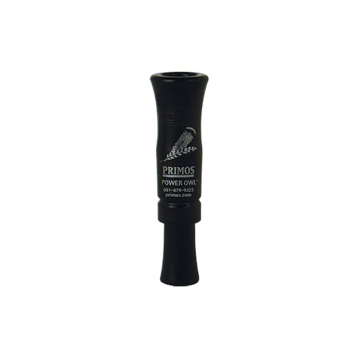 Primos 331 Power Owl Locator Open Call Owl Sounds Barred Owl Sounds Attracts Turkeys Black Acrylic