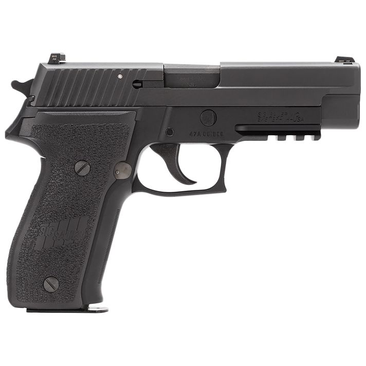 Sig Sauer MK-25 P226 MK25 9mm Luger 4.40" 15+1 Black Hardcoat Anodized Aluminum Frame with Rail Black Nitron Stainless Steel Slide Black Polymer Grip