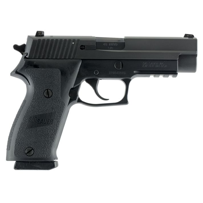 Sig Sauer 220R45BSSCA P220 Full Size *CA Compliant 45 ACP 4.40" 8+1 Black Hardcoat Anodized Aluminum Frame Black Nitron Stainless Steel Slide with Black 1-Piece Ergo Grip