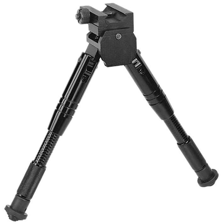 Caldwell 531123 AR Bipod Prone 7.5"-10" Matte Black Aluminum