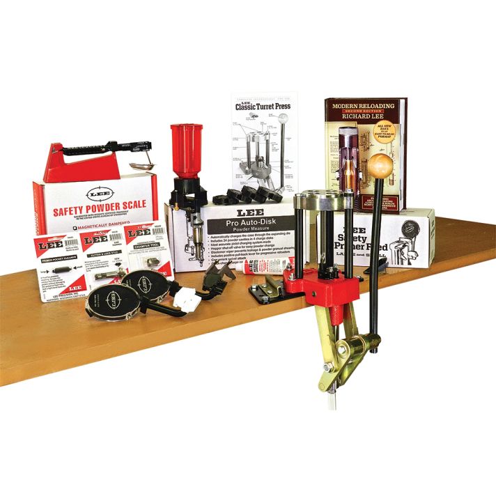 Lee Precision 90304 Classic Turret Press Kit 4 Hole