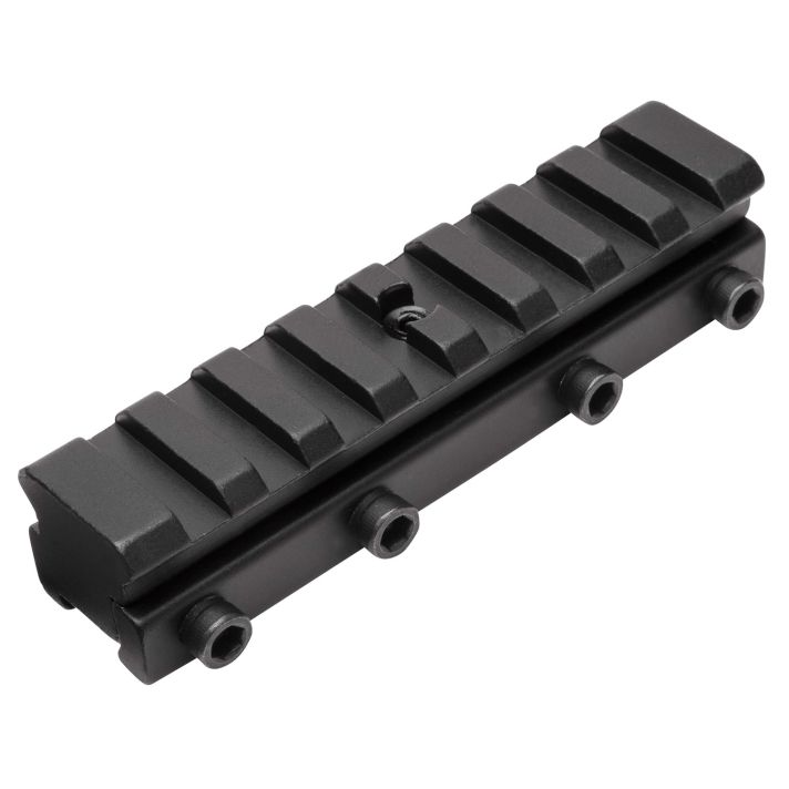 TruGlo TG8953B 3/8 In.to Picatinny Mounting AdapterMatte Black Anodized