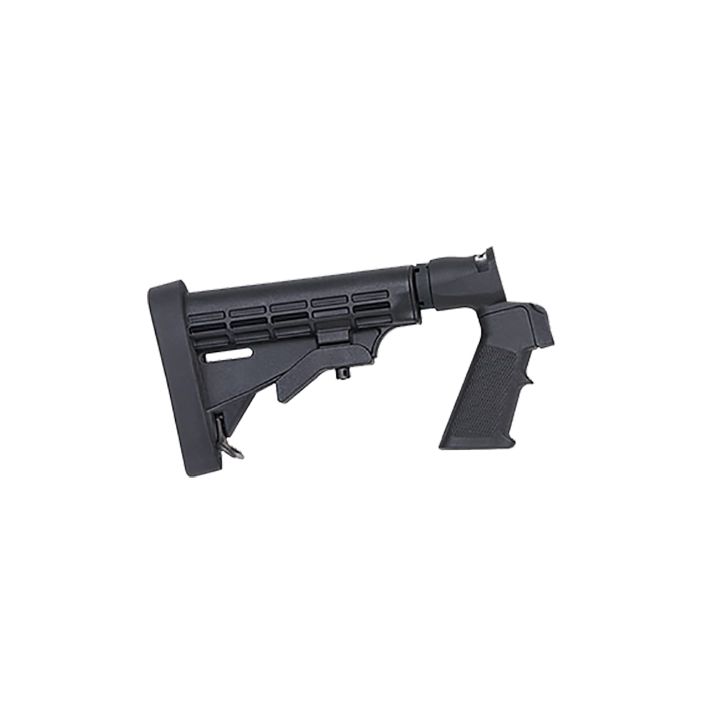 Mossberg 95219 Flex Stock6 Position Black Synthetic for Mossberg 500, 590 (Not for Flex-22)