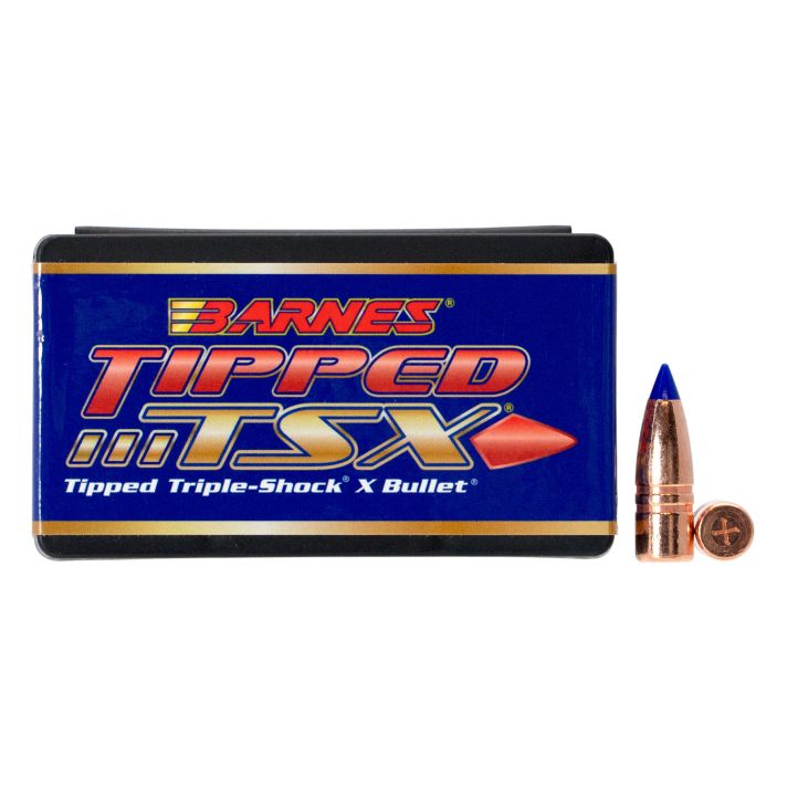 Barnes Bullets 30459 Tipped TSX35Cal 180gr Flat Base 50/Box