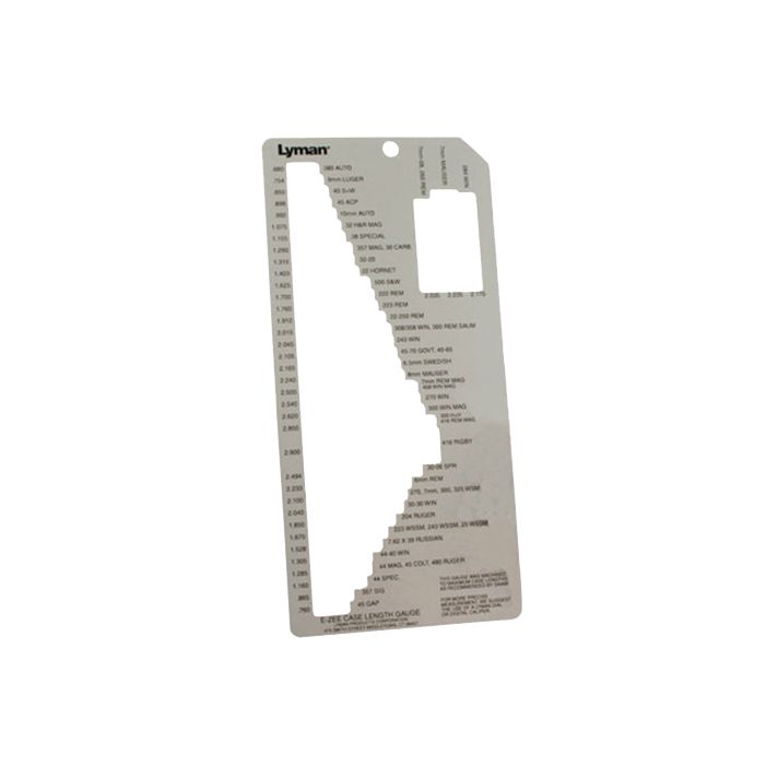 Lyman 7832215 E-Zee Case Length Gauge 1 All Over 70 Rifle/Pistol & Rifle Cases