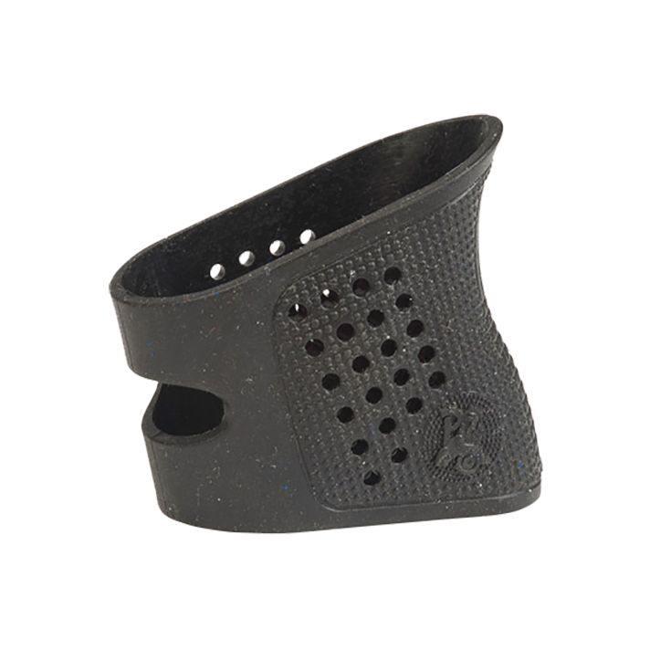 Pachmayr 05175 Tactical Grip GloveCompatible w/Glock Sub-compact, Soft with Finger Grooves, Black Rubber