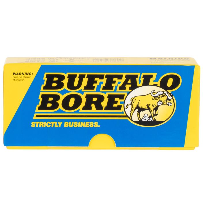 Buffalo Bore Ammunition 8E20 Lever Gun Strictly Business 45-70Gov 300gr Jacketed Hollow Point 20 Per Box/12 Case