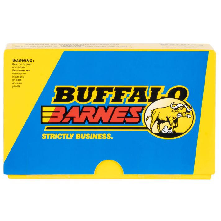 Buffalo Bore Ammunition 42B20 Buffalo-Barnes Strictly Business 35Whelen 225gr Barnes TSX Lead Free 20 Per Box/12 Case