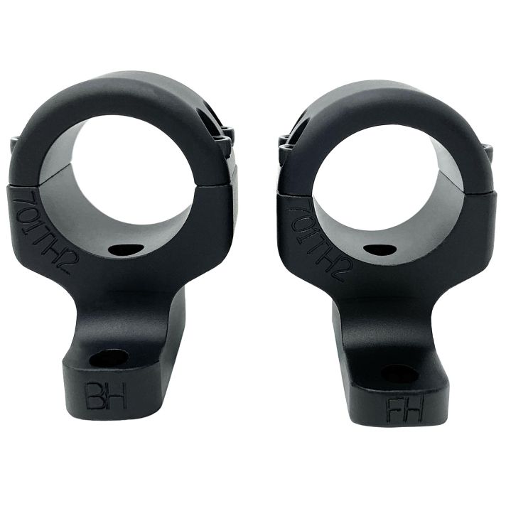 DNZ 701H2 Game Reaper 2 Scope Mount/Ring Combo Matte Black 1" Howa