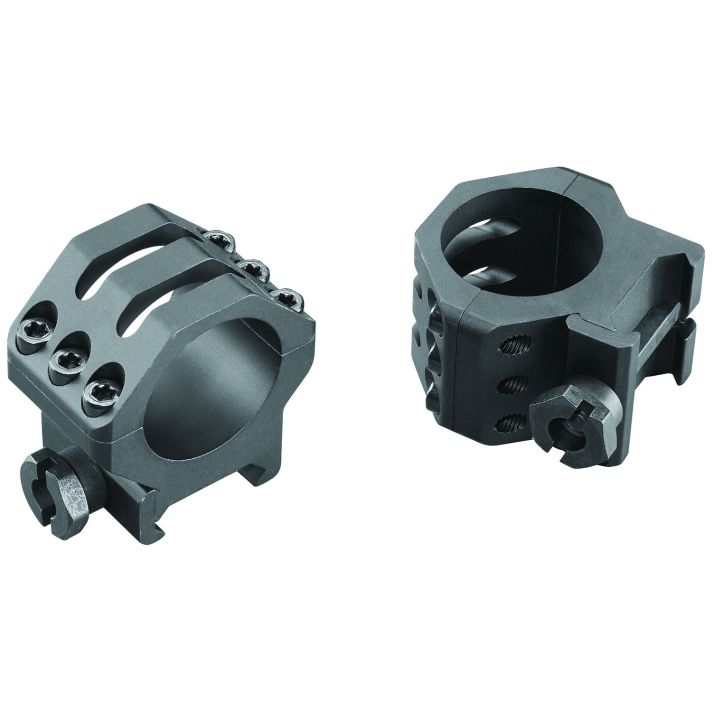 Weaver Mounts 99688 Six-Hole Picatinny RingsMatte Black 1" Medium