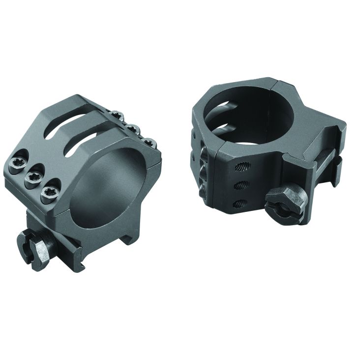 Weaver Mounts 99693 Six-Hole Picatinny RingsMatte Black 30mm Medium
