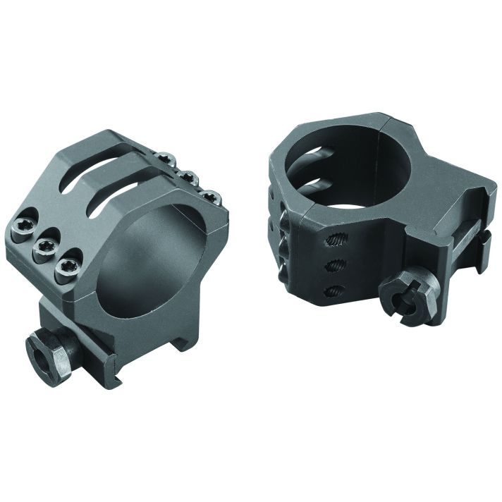 Weaver Mounts 99694 Six-Hole Picatinny RingsMatte Black 30mm High