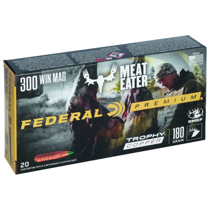 Federal P300WTC1 Premium300WinMag 180gr Trophy Copper 20 Per Box/10 Case