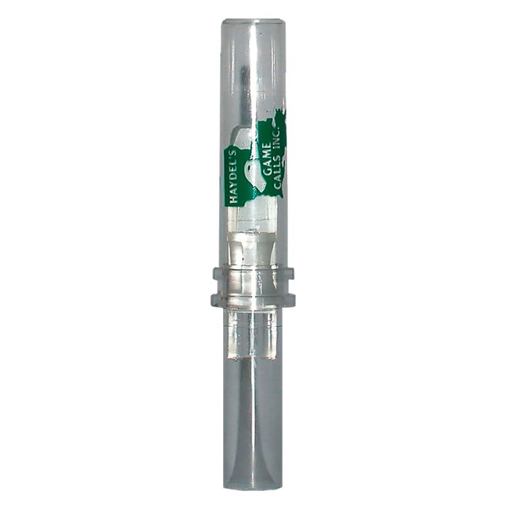 Haydel's Game Calls DR85 Double ReedOpen Call Double Reed Mallard Sounds Attracts Ducks Clear Plastic