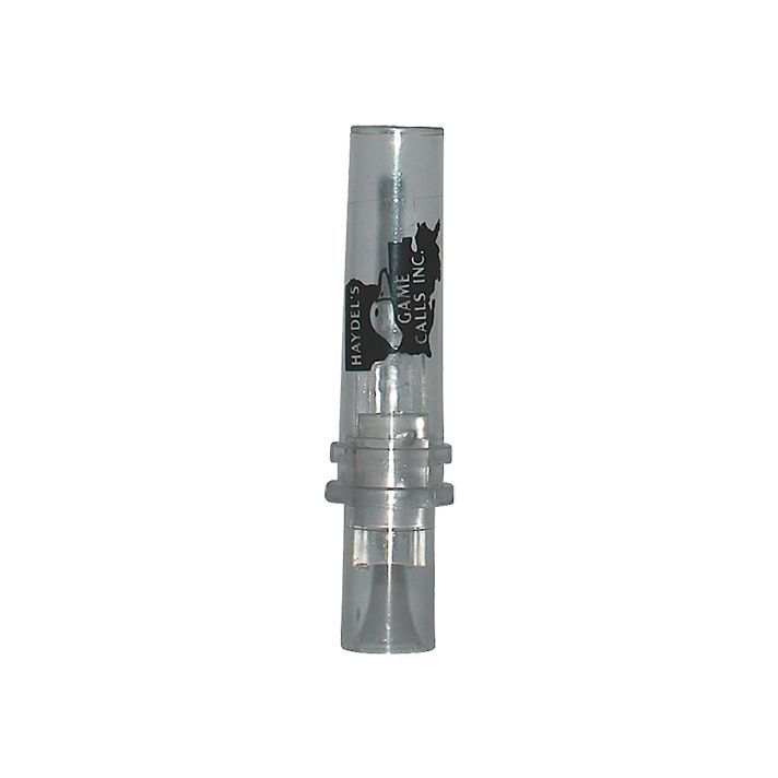 Haydel's Game Calls W81 Wood Duck Squealer Open Call Wood Duck Sounds Attracts Ducks Clear Plastic
