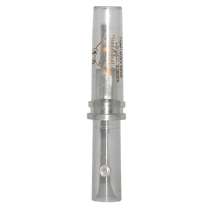 Haydel's Game Calls GHC Government HunterOpen Call Cottontail/Jackrabbit Sounds Attracts Predators Clear Acrylic